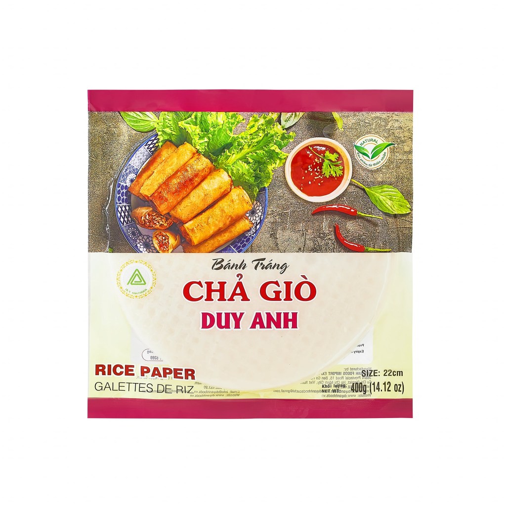 RICE PAPER – “FRIEDROLL” 22CM