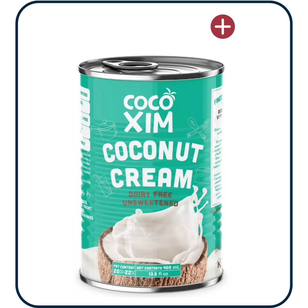 Coconut Cream for Cooking 20-22 %&nbsp;Fat